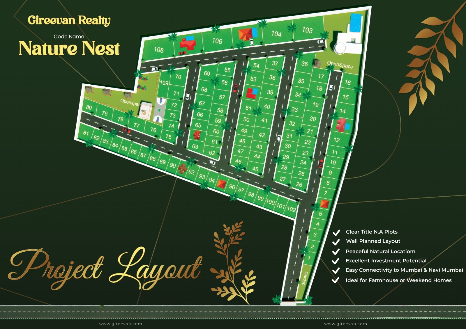 Nature Nest — Master Layout Plan