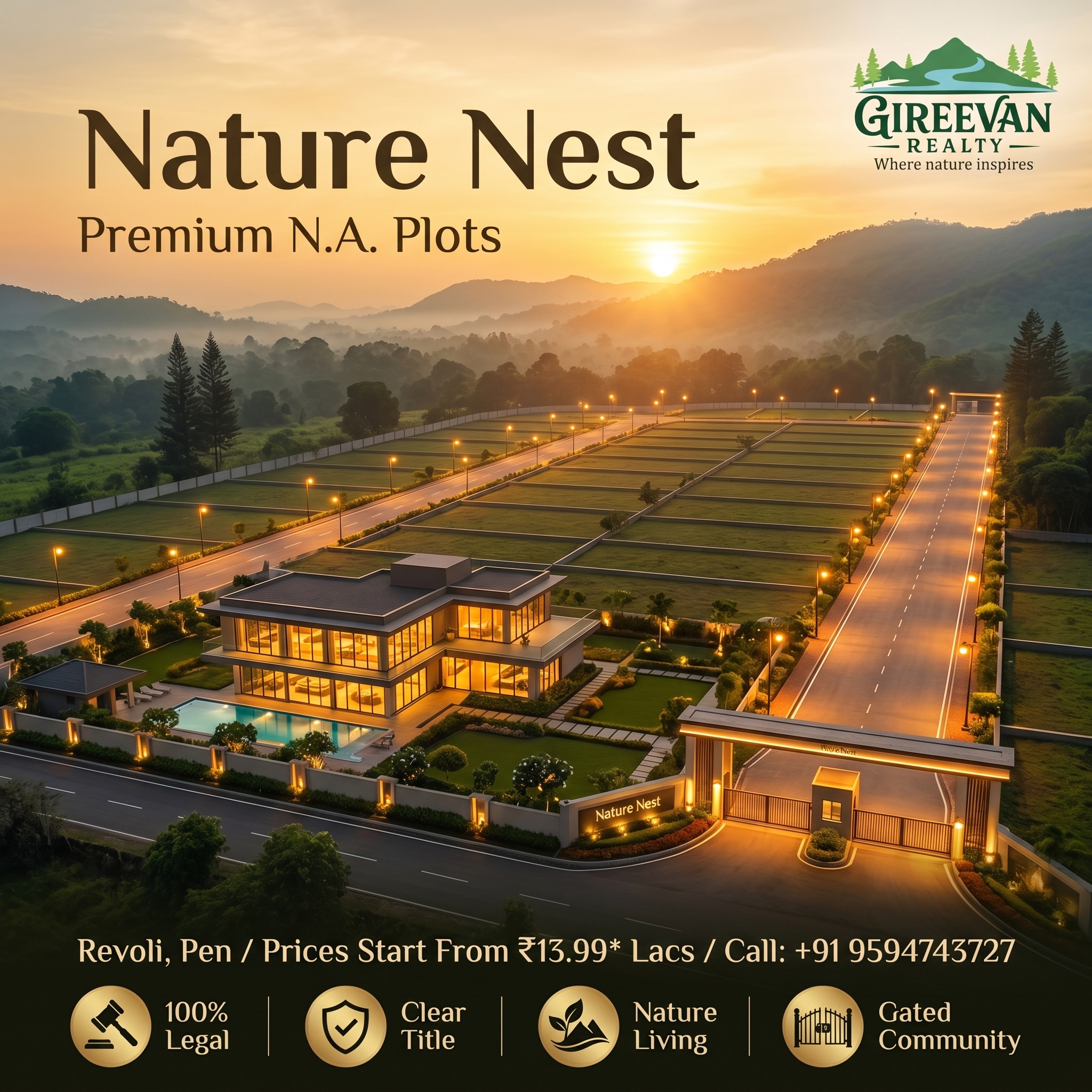 Nature Nest — Premium NA Plots